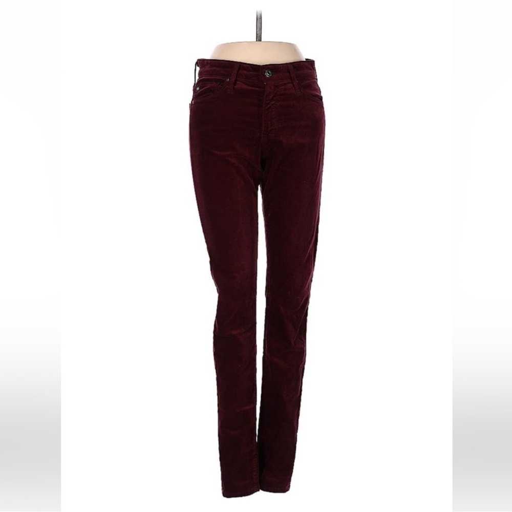 Ag Adriano Goldschmied Red Skinny Jeans